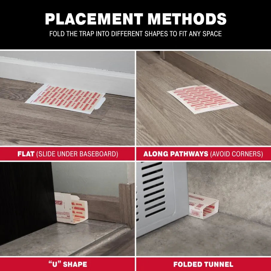 Catchmaster's | Pro Series Multi-Catch Mouse Trap & Glue Board Traps 3 Count