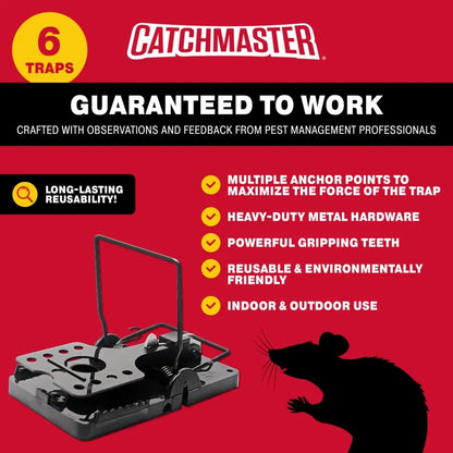 Catchmaster 605P Easy-Set Mouse Traps