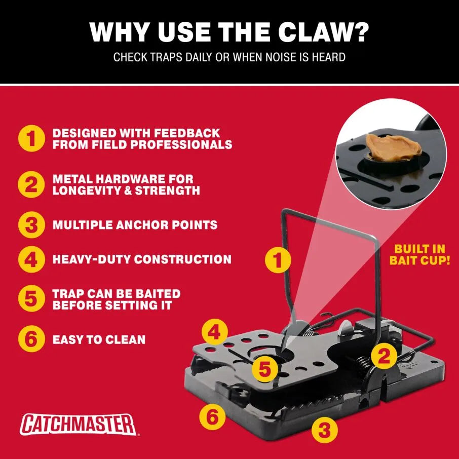 The Claw Quick-Set Snap Traps