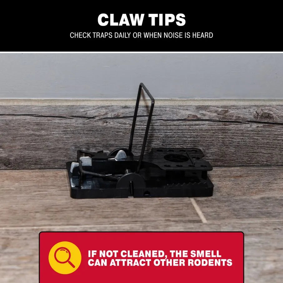 The Claw Quick-Set Snap Traps – Catchmaster