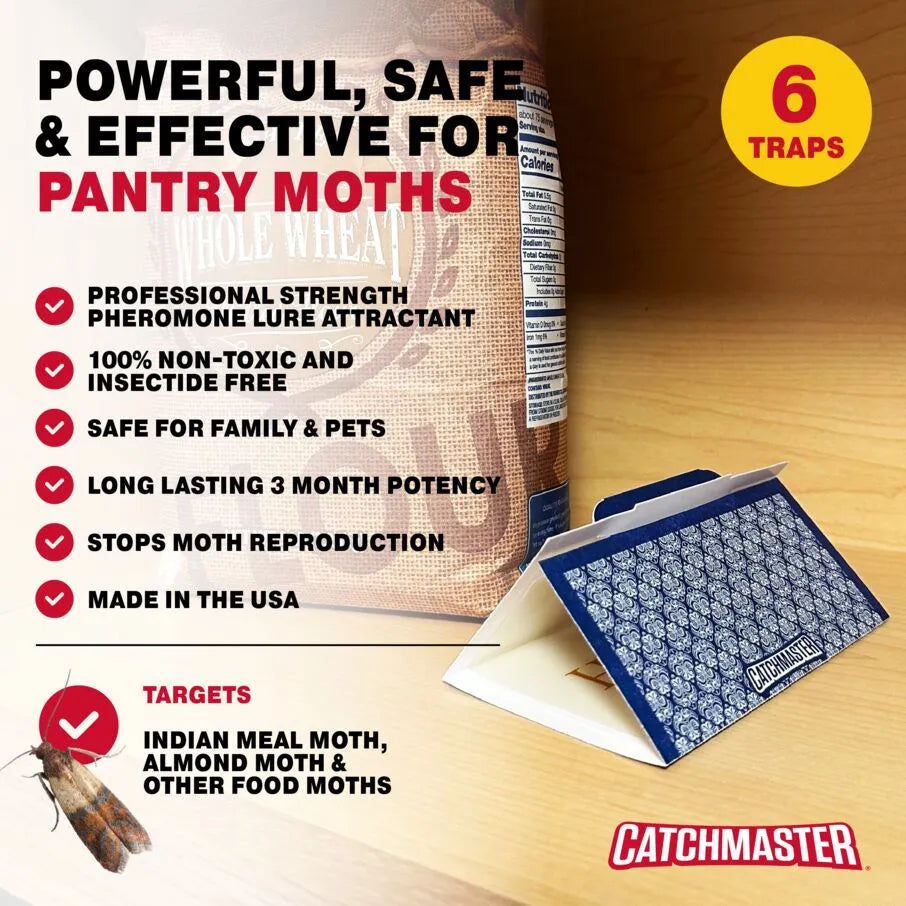 Decorative Pantry Moth Glue Board Traps – Catchmaster