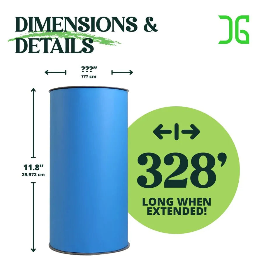 12" x 328" Double-Sided 12" x 328' Blue XL Ag Roll for Greenhouse Pest Control