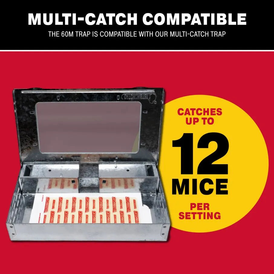  Catchmaster - Trampas de pegamento para ratas, ratones