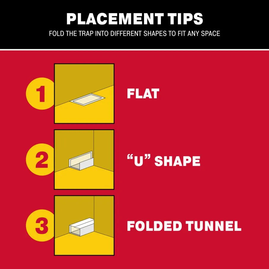 Cockroach Patterned Glue Board Traps