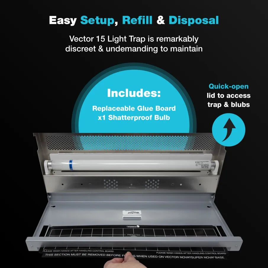 Vector 15 UV Light Fly Trap - Catchmaster