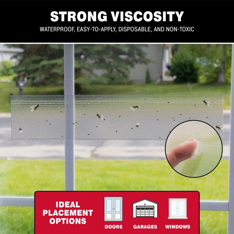 Window Light Trap XL Bug & Fly Window Strip Traps