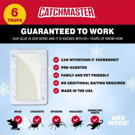 Glue Board Traps, Trays & Snap Traps for Rats and Mice - Catchmaster