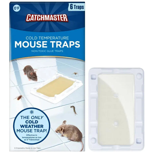 Catchmaster - Tableros de pegamento para trampas para cucarachas, paquete  de 6 unidades, atrapador de insectos calcomanía