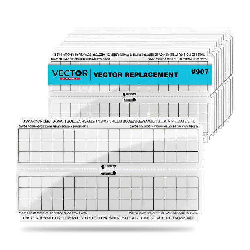 White 907 Vector replacement glue boards